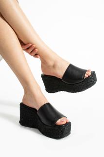 Terlik Roma - Siyah | 33-40 Numara